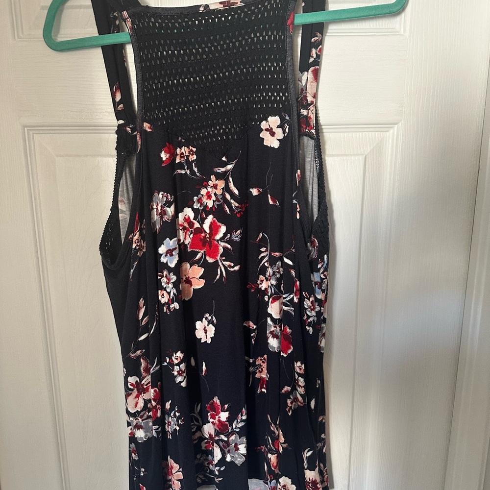 Floral Sleeveless Top